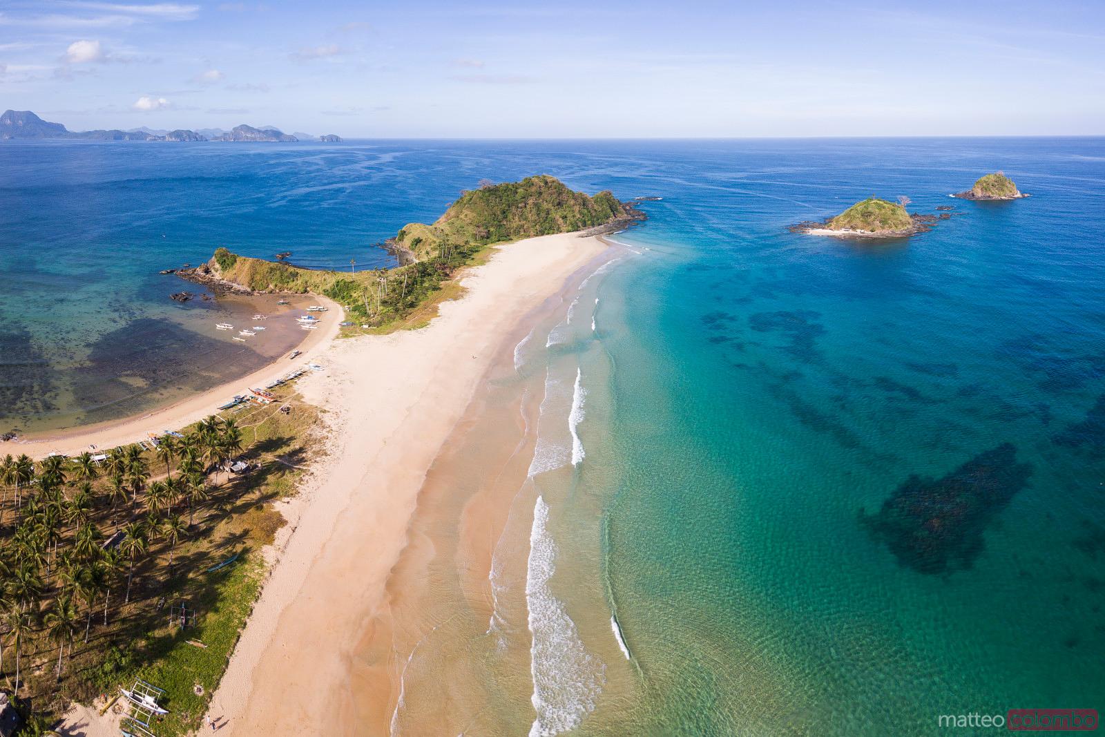 Nacpan beach, El Nido, Palawan, Philippines